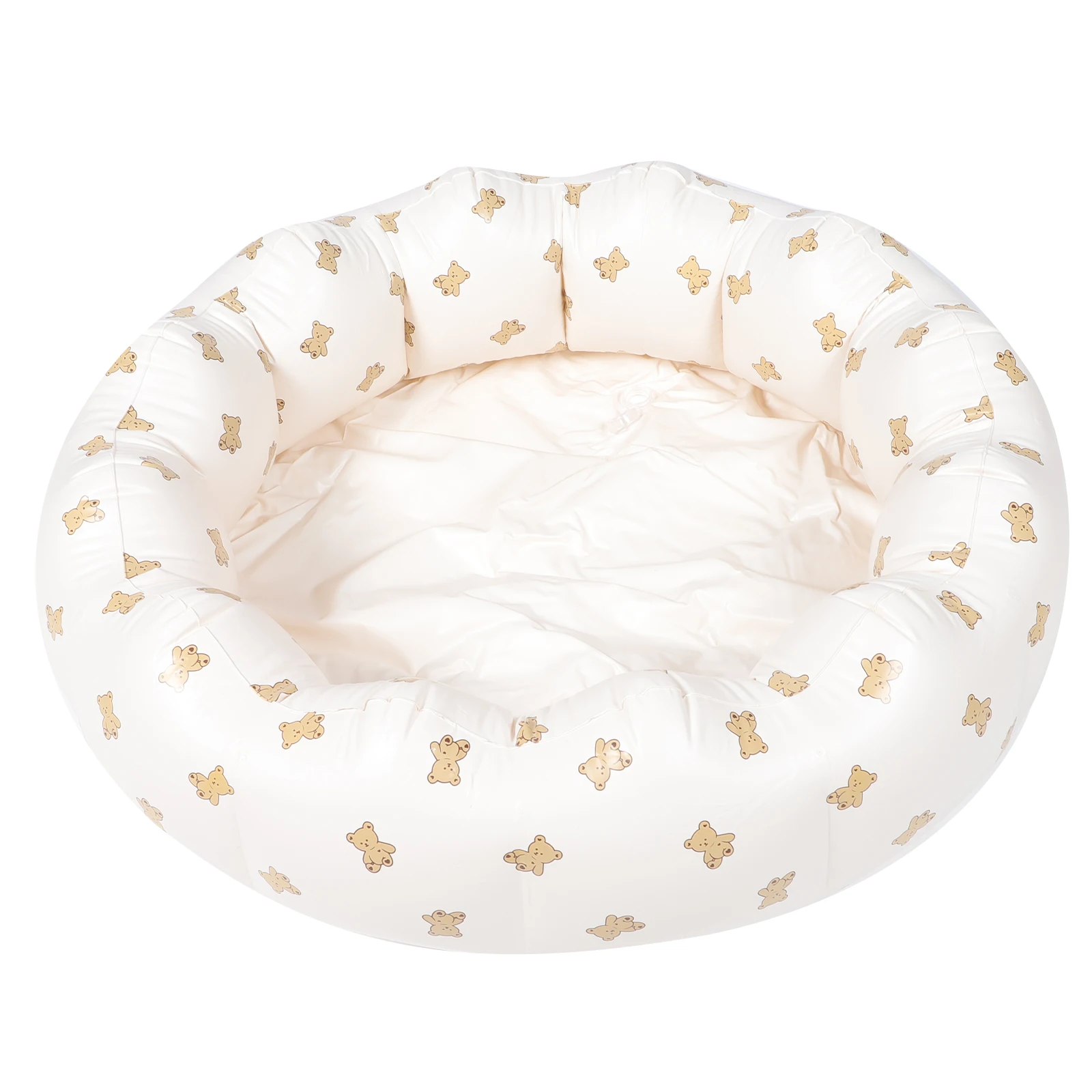 

Inflatable Petal Pool Baby Swimming Toddler Foldable Pvc Tub Bright Play Pool Summer Fun Water Toys Round Design