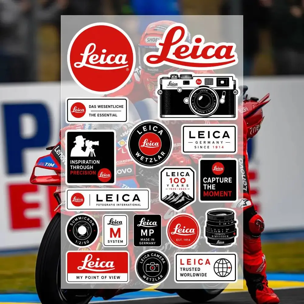 L-Leica Japanese Motorcycle Sticker Suitable for Motorcycle Body Reflective Car Sticker Helmet Decal