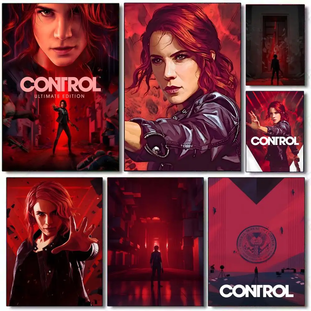 

Famous Game C-Control Poster HD Art Mural Wallart Waterproof Vintage Print Decor for Home Decoration DIY Durable