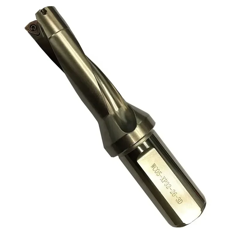 High Precision Indexable U Drill for 2D to 5D Depth with WCMX and SPMG Inserts
