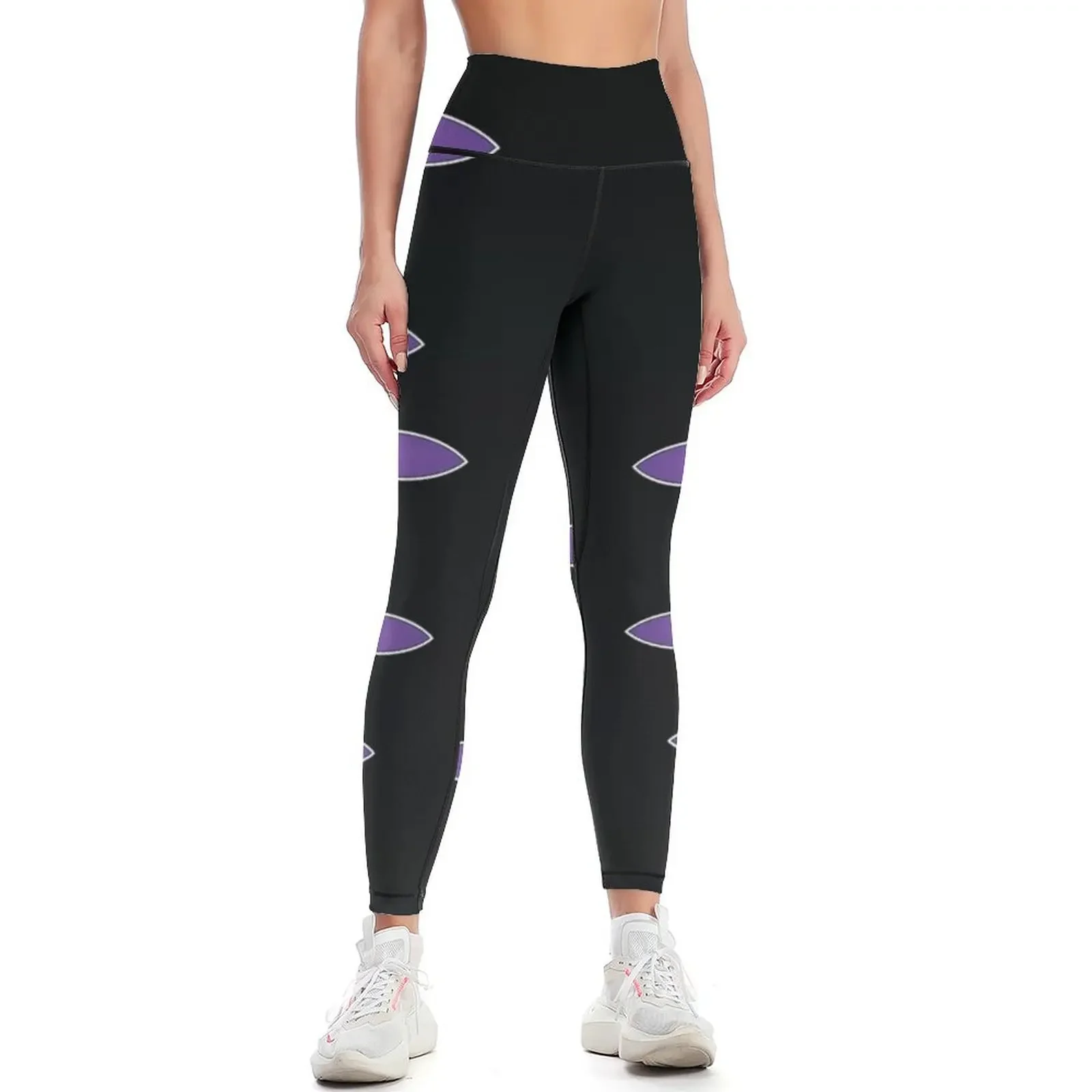 

Crippler Purple Leggings Women's sportswear high waist sportswear gym harem pants Womens Leggings