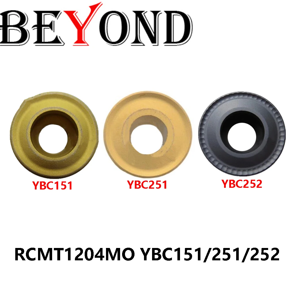 

Original RCMT1204MO YBC151 YBC251 YBC252 CNC RCMT Cutter Carbide Milling Inserts Turning Tools Machine Lathe Processing Steel