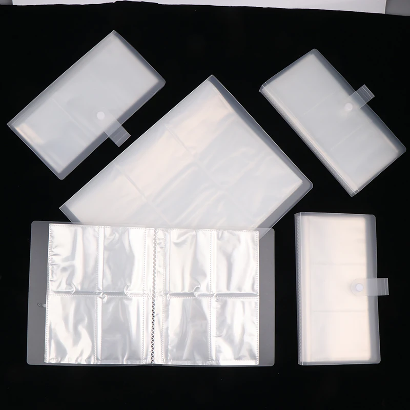 Home Transparent Photo Album Mini Kpop Album Photo Card Train Ticket Card Collection Book Photocard Photo Album DIY Binder