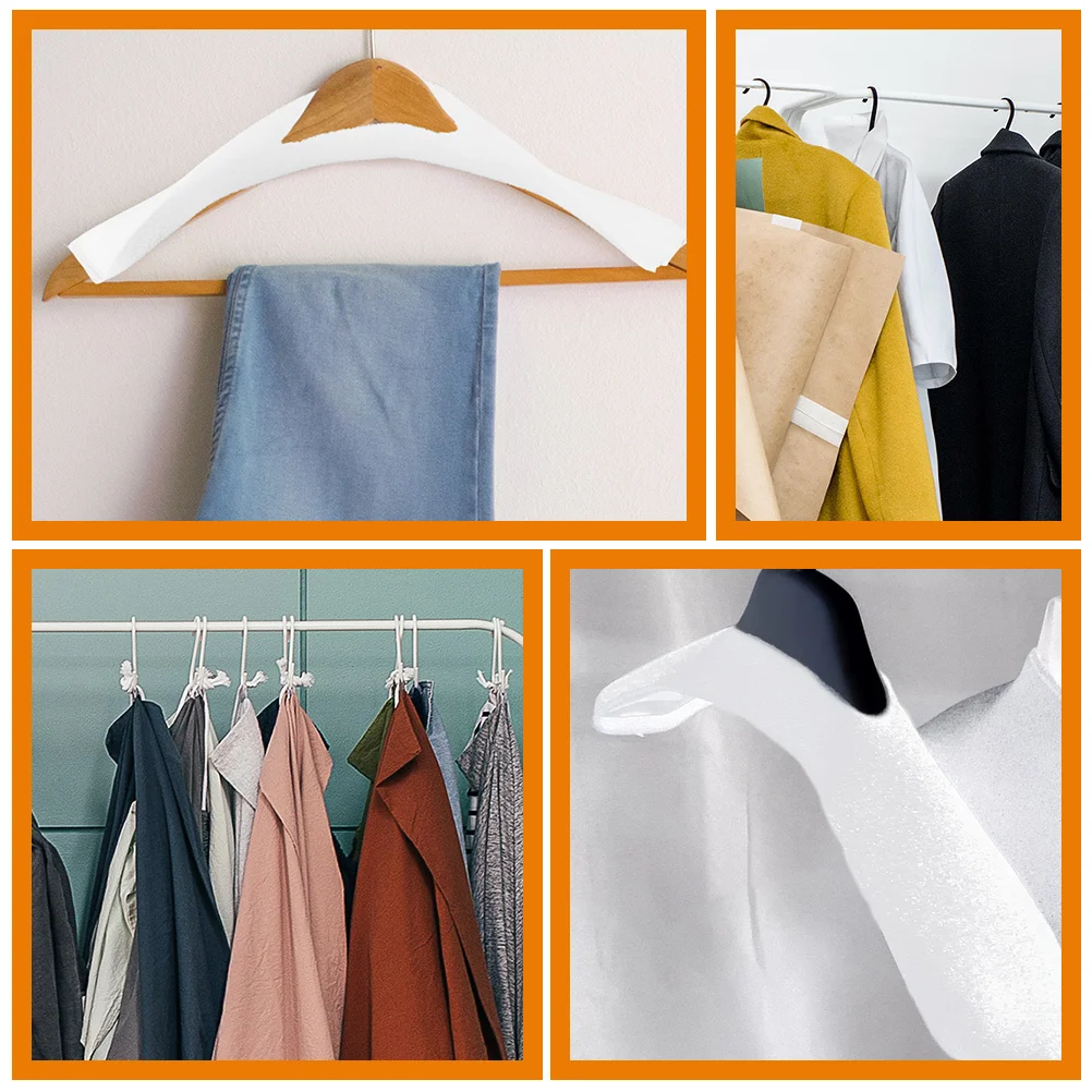 

20Pcs Sponge Hanger Protective Covers Non-Slip Shoulder Protectors Clothes Hanger Anti-Skid Clothes Protector Covers