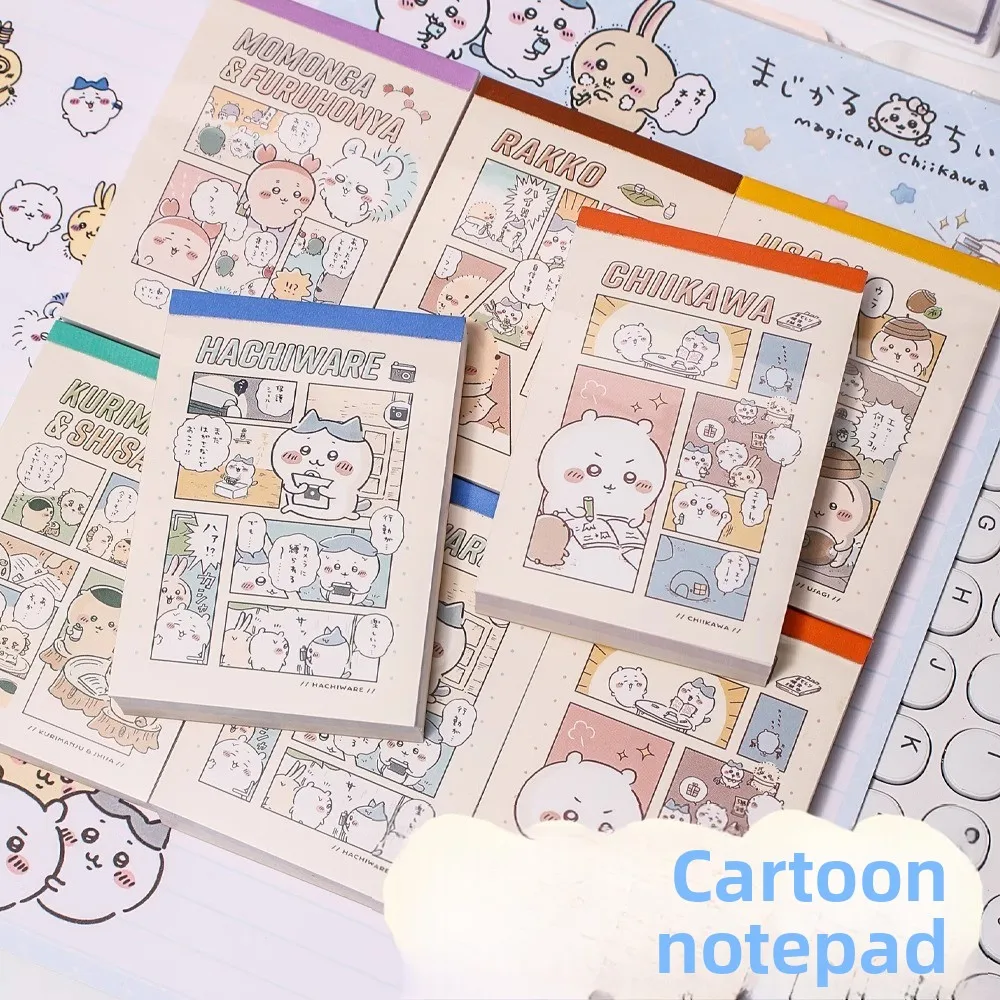 لوحة ملاحظات لاصقة كرتونية لطيفة - مفكرة صغيرة لمذكرات المكتب وحساب اليد والرسالة اليومية