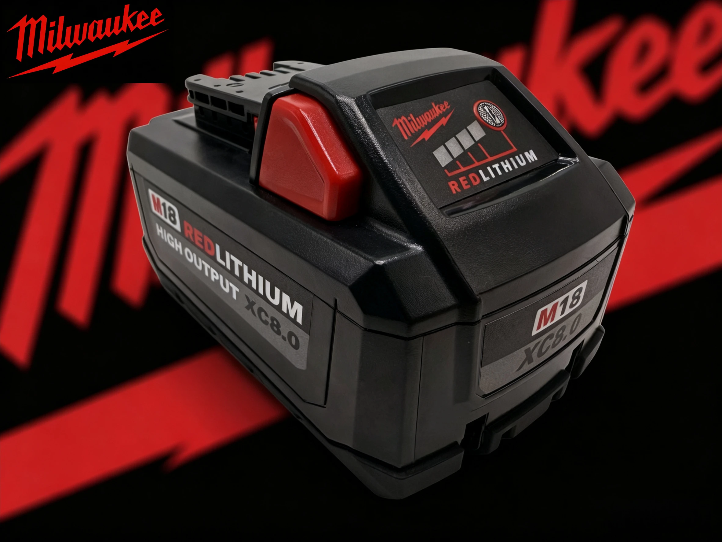 

Milwaukee M18 18V Battery & Fast Charger Kit supports impact driver, hammer drill and extends runtime for all-day projects