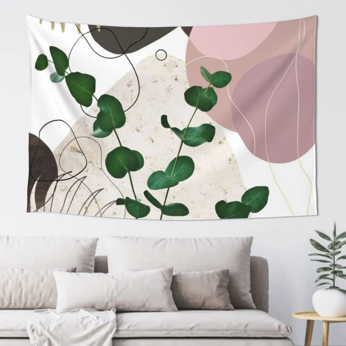 

Eucalyptus Fan Palm Finesse #3 #tropical #decor #art Tapestry Bedroom Organization And Decoration Wall Art Tapestry