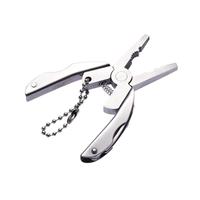 Multi Function Pliers Compact Stainless Steel Folding Multipurpose Outdoor Pocket Cutting Wrench Hammer Knife Saw Mini Tools