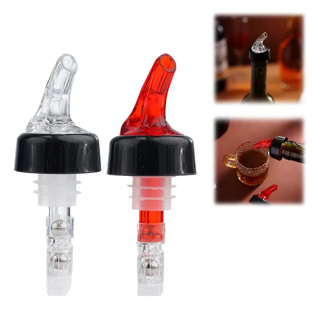 10-60ml Liquor Spirit Nip Measure Wine Shot Pourer Accessories Bar Wine Bartending Quantitative Barware Dispenser Bottle Po N6I0