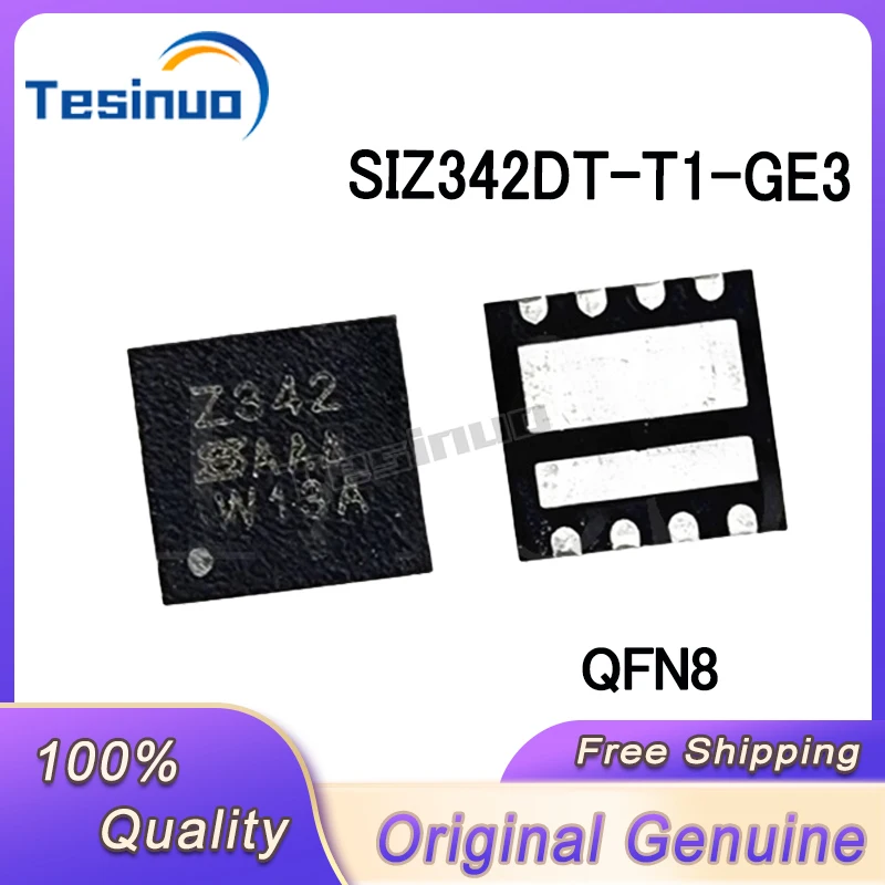 

5/PCS New Original SIZ342DT-T1-GE3 SIZ342DT SIZ342 Z342 QFN-8 In Stock