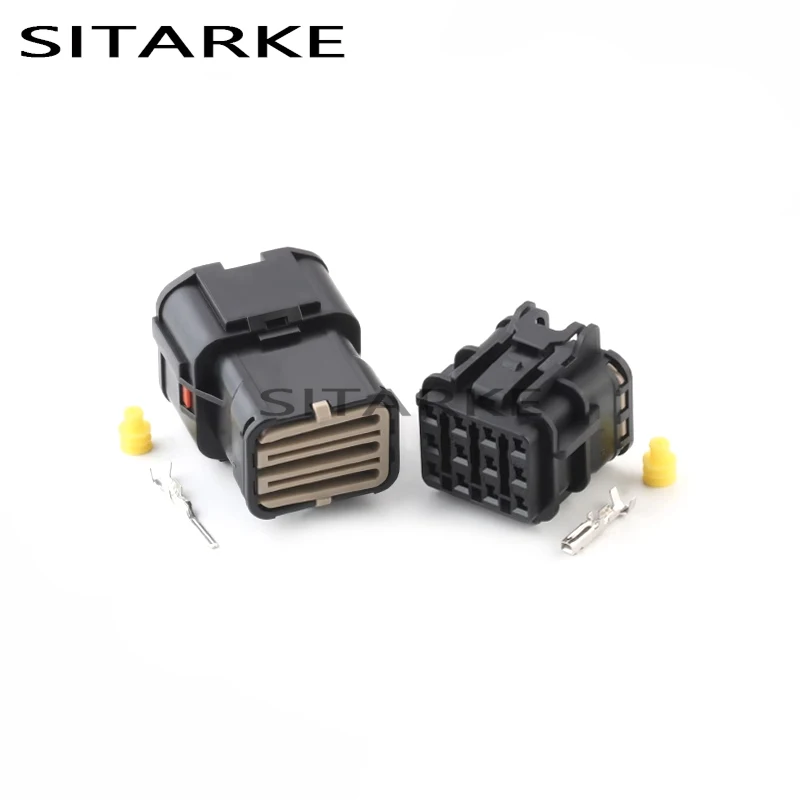 1 Set 12 Pin Automotive Electrical Excavator Plug Male Female Car Accelerator Pedal Motor Connector MG640348 MG610346-5