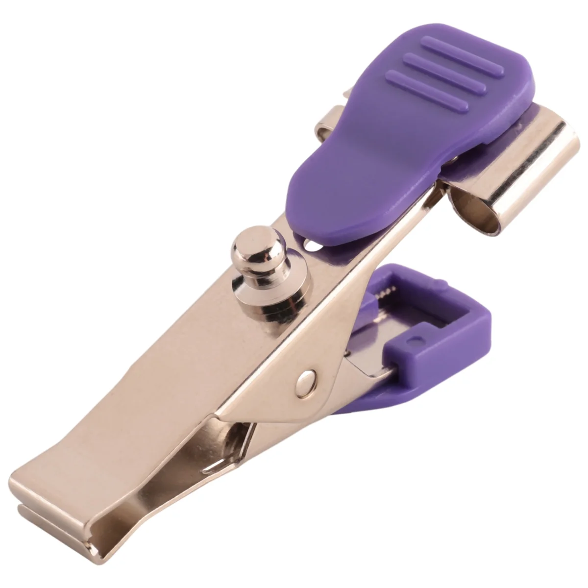 FLLF 10 قطع أقطاب كهربائية بمشبك التمساح ECG/EKG قابلة لإعادة الاستخدام للحيوانات الأليفة والكلاب والقطط والبيطرية، تستخدم لإصلاح الكابلات