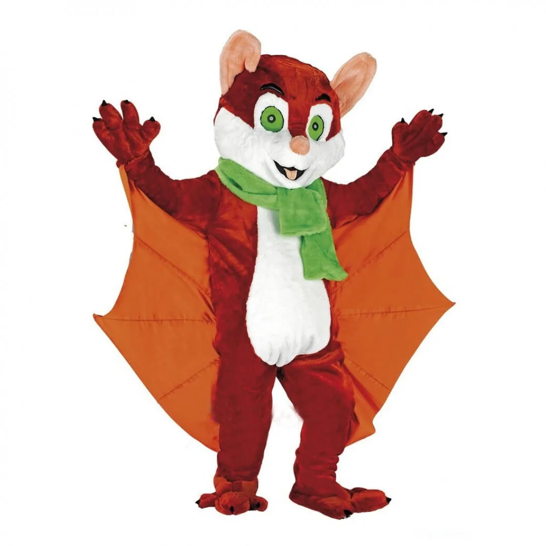 

Bat Mascot Costume Custom Quality Flying fox Fruit Bat Theme Cartoon Cosplay Fancy Dress Kits for Holiday Carnival Party