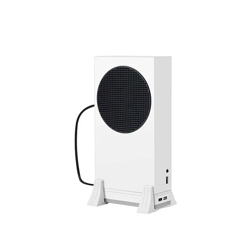 حامل وحدة التحكم في الألعاب، مروحة تبريد، 3 تروس قابلة للتعديل، نظام تبريد حامل وحدة التحكم في الألعاب مع ضوء ملون لسلسلة Xbox S