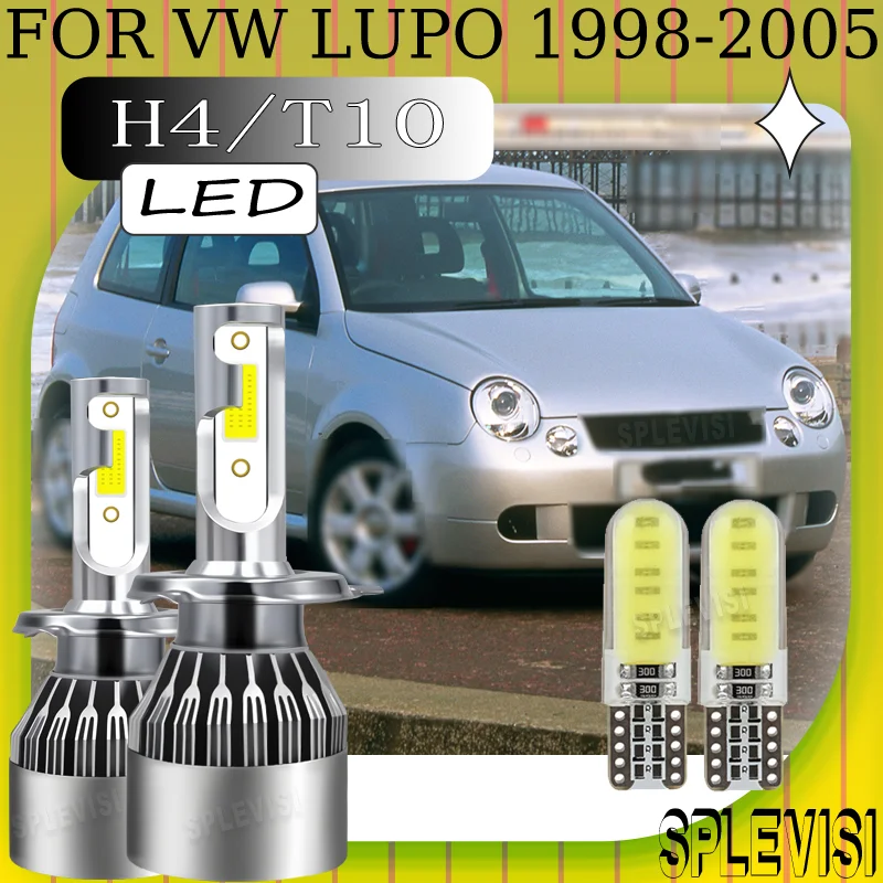 Stable Performance Energy-Saving Simple Installation waterproof H4 LED headlight For VW LUPO 1998 1999 2000 2001 2002 2003 2005