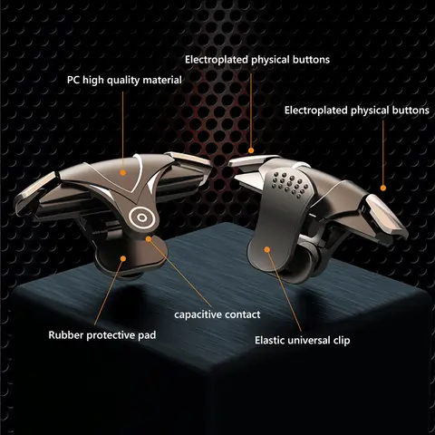 for PUBG Game Controller Gamepad Latency-Free Mobile Phone Game Trigger Aim Shooting Trigger Button for Ios Android Smart Phone