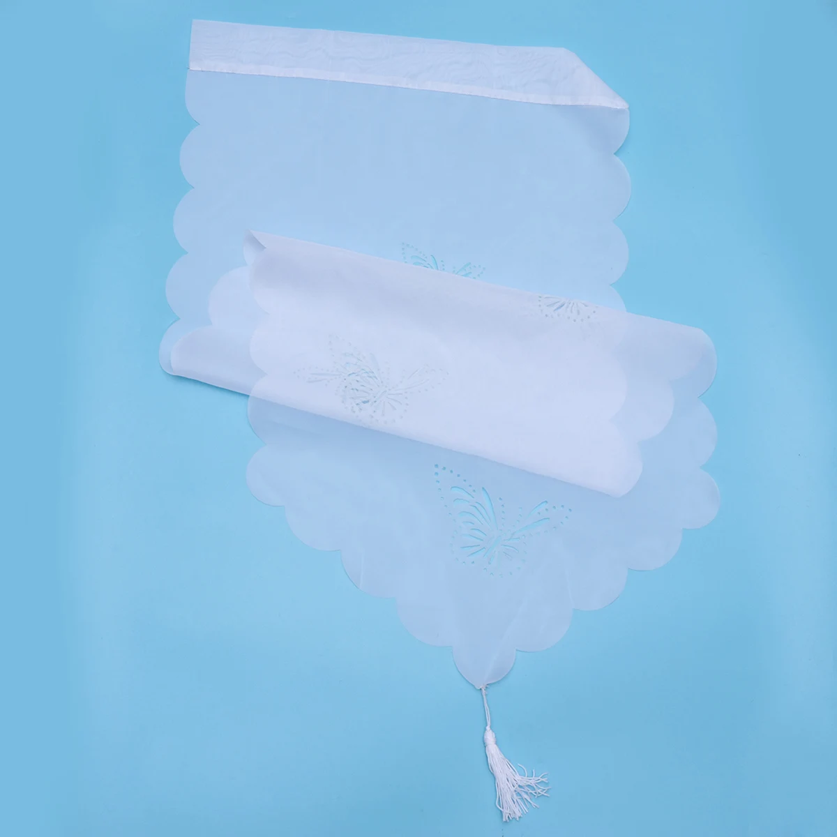 

Curtain Window Decor Embroidered Unique Laser Cutting Living Room Creative Home