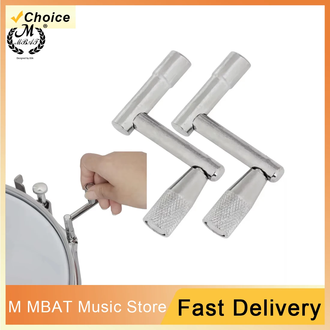 2 Teile/satz Drum kit Z Schlüssel Schlüssel Trommel Tuning Schlüssel Z Typ Standard Schlüssel Regler Schlüssel Werkzeuge Percussion Instrument Zubehör