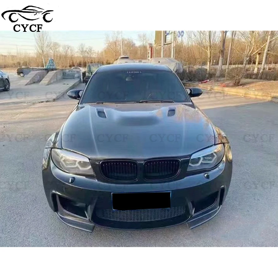 

Carbon Fiber Front Bumper Crash Wrap Corner Splitter for BMW 1 Series E82 E87 Car Accessories Body Kits