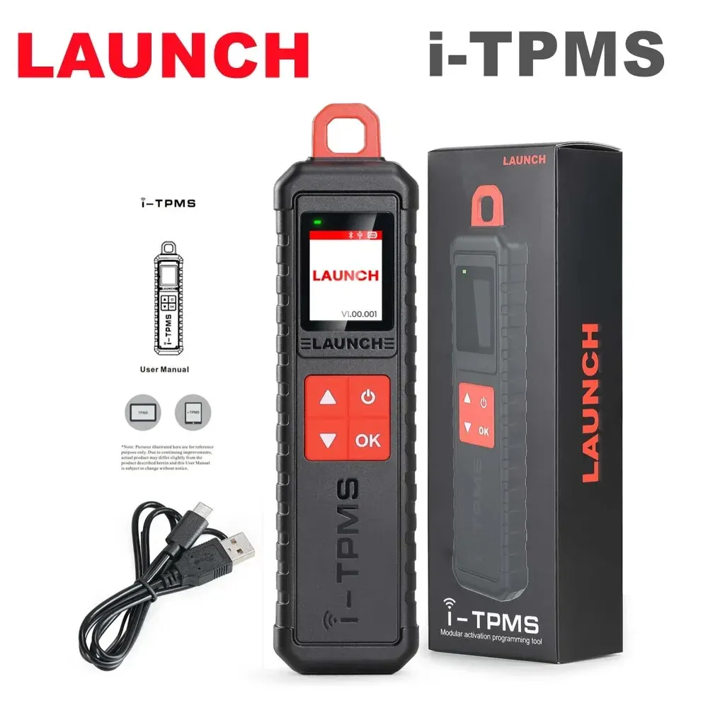 Launch i-TPMS Handheld TPMS Service Tool Upgrade of TSGUN work with X-431 Scanner I TPMS Supports All 315/433MHz Sensors