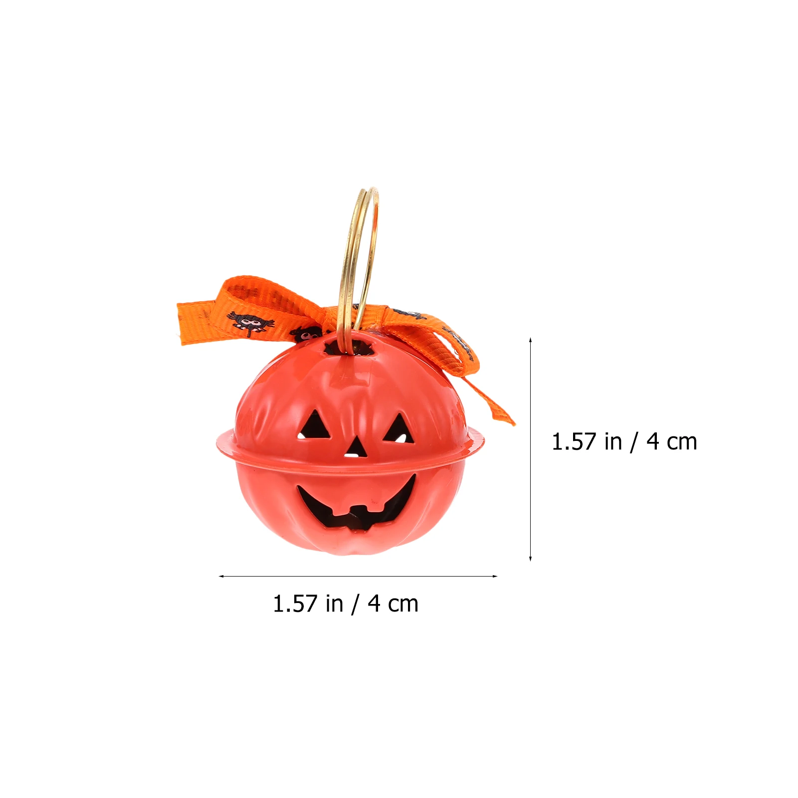 

Pumpkin Bell Pendants Halloween Decorative Accessories Durable Creative DIY Charm Small Exquisite Classic Shape Color Sturdy