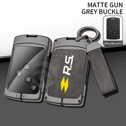 Zinc Alloy Car Key Case Cover for Renault Duster Captur Clio Logan Megane 1 2 3 Koleos Scenic Nema Fluence Zoe Protector Shell