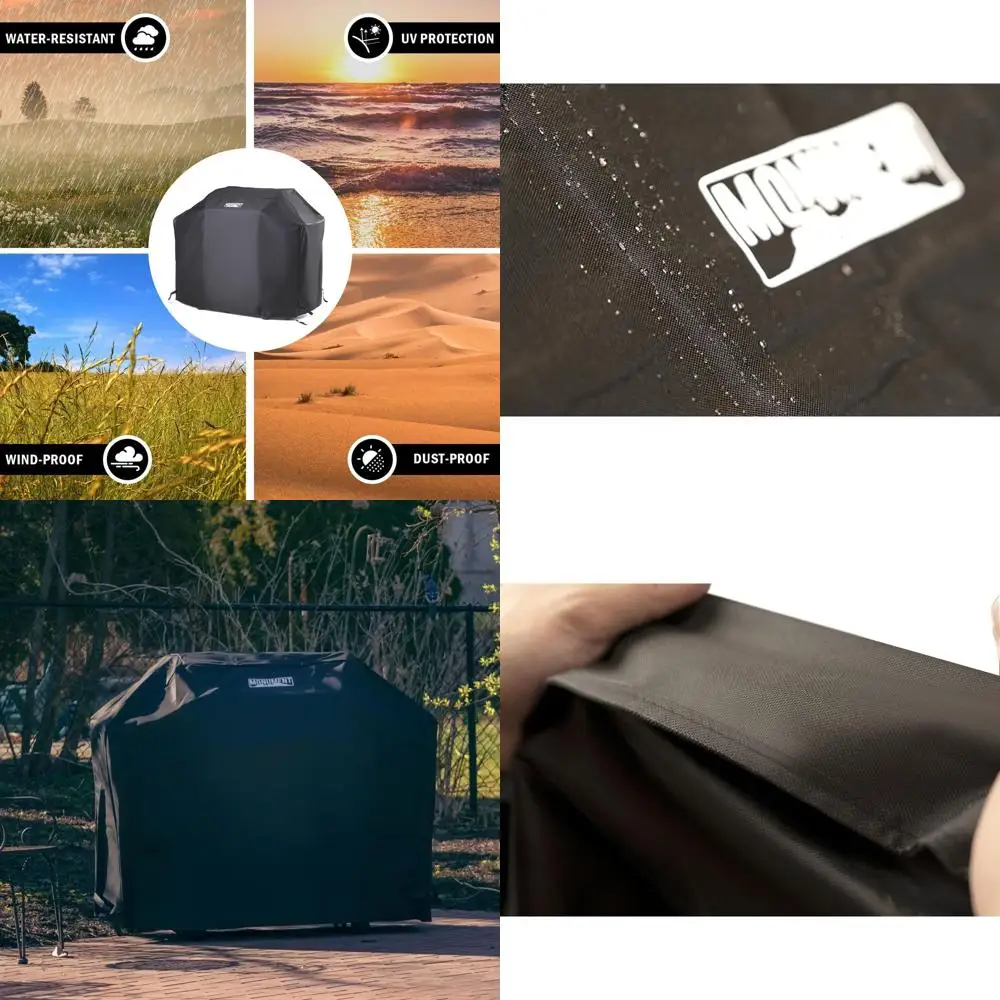 

Heavy Duty 54-inch Gas BBQ Grill Cover for 4-Burner Models