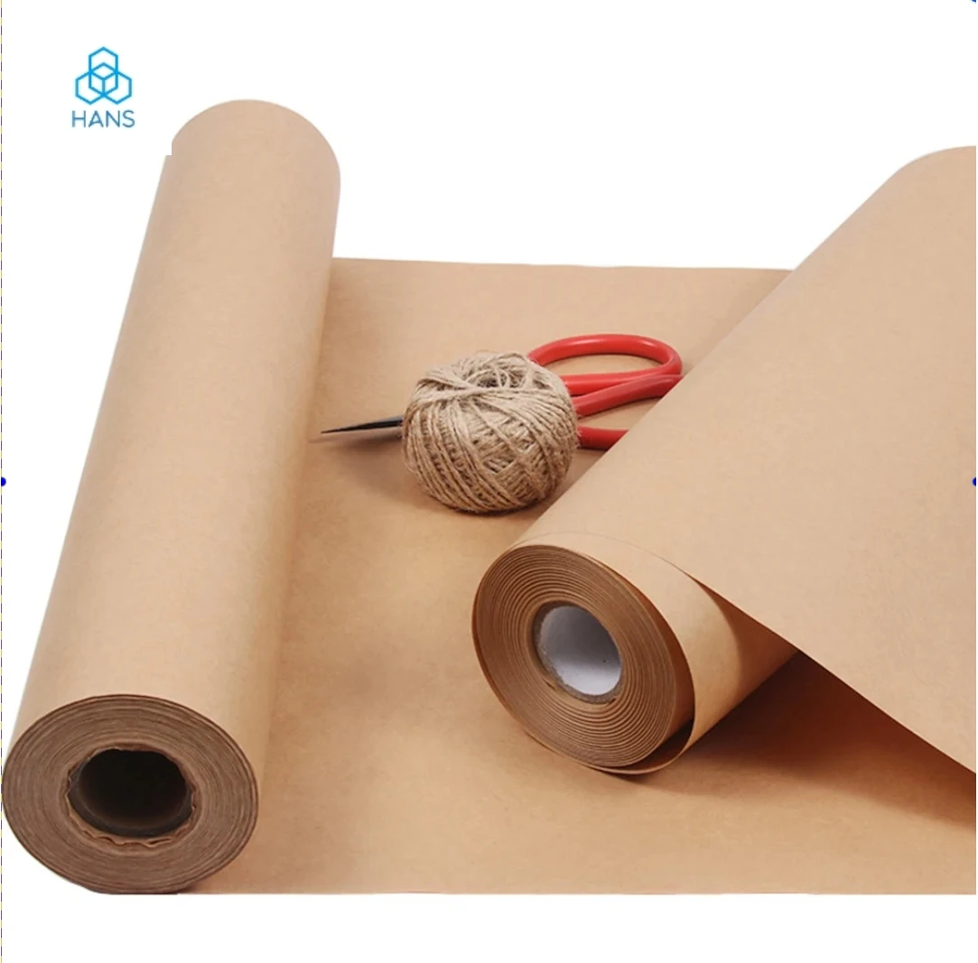 

Hans，Brown environment-friendly Kraft paper for gifts, crafts, transportation, bouquet packaging, painting, etc.