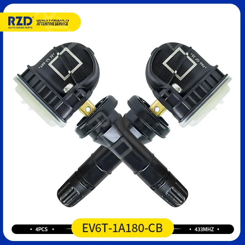

EV6T-1A180-CB EV6T1A150CB Tire Pressure Monitoring Sensor TPMS 433MHz For Ford 2010-2020 C-Max Mondeo Kuga Focus Fiesta Explorer