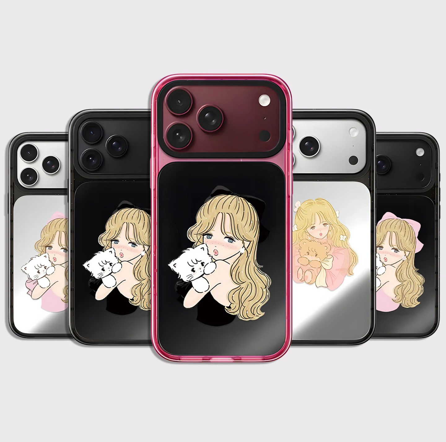 6092840 Impact Case - Mirror / Glaze Magnetic Cover: Compatible with IPhone 18 17 Pro Max 18Pro