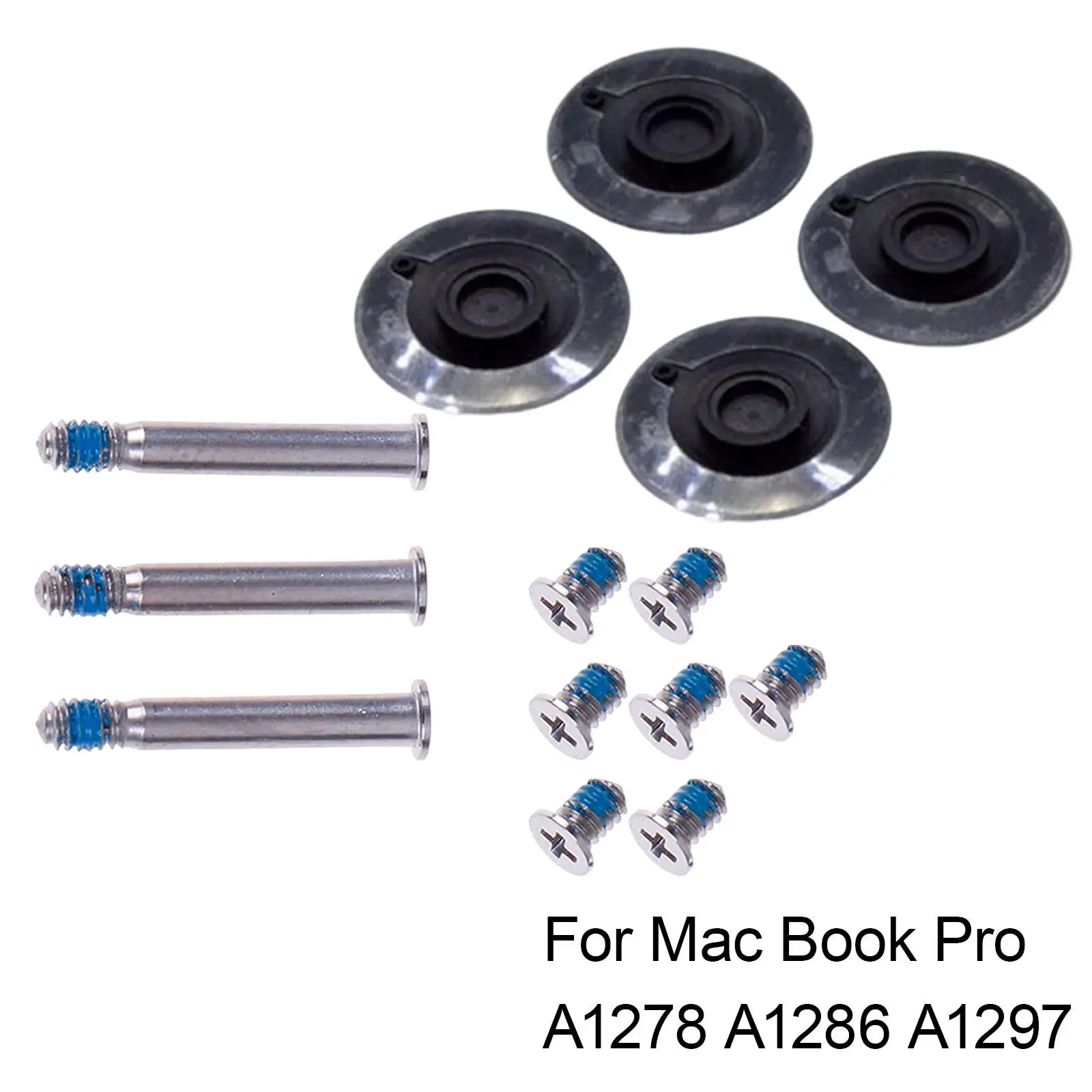 

4 Pieces Bottom Case Rubber Feet with Screws Kit for MacBook Pro 13" A1278