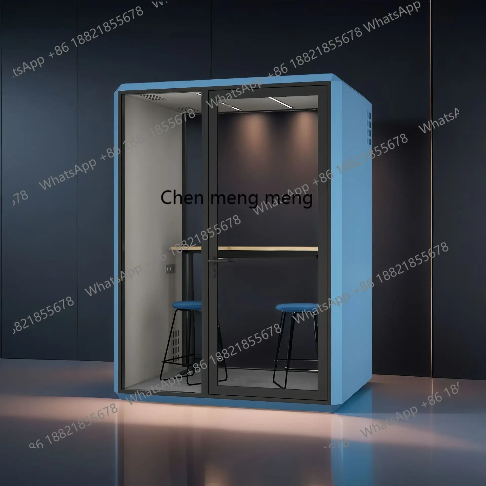 A139 كشك الهاتف المحمول غرفة عازلة للصوت مكتب غرفة الاجتماعات الهاتف غرفة الممارسة التعلم مساحة صامتة