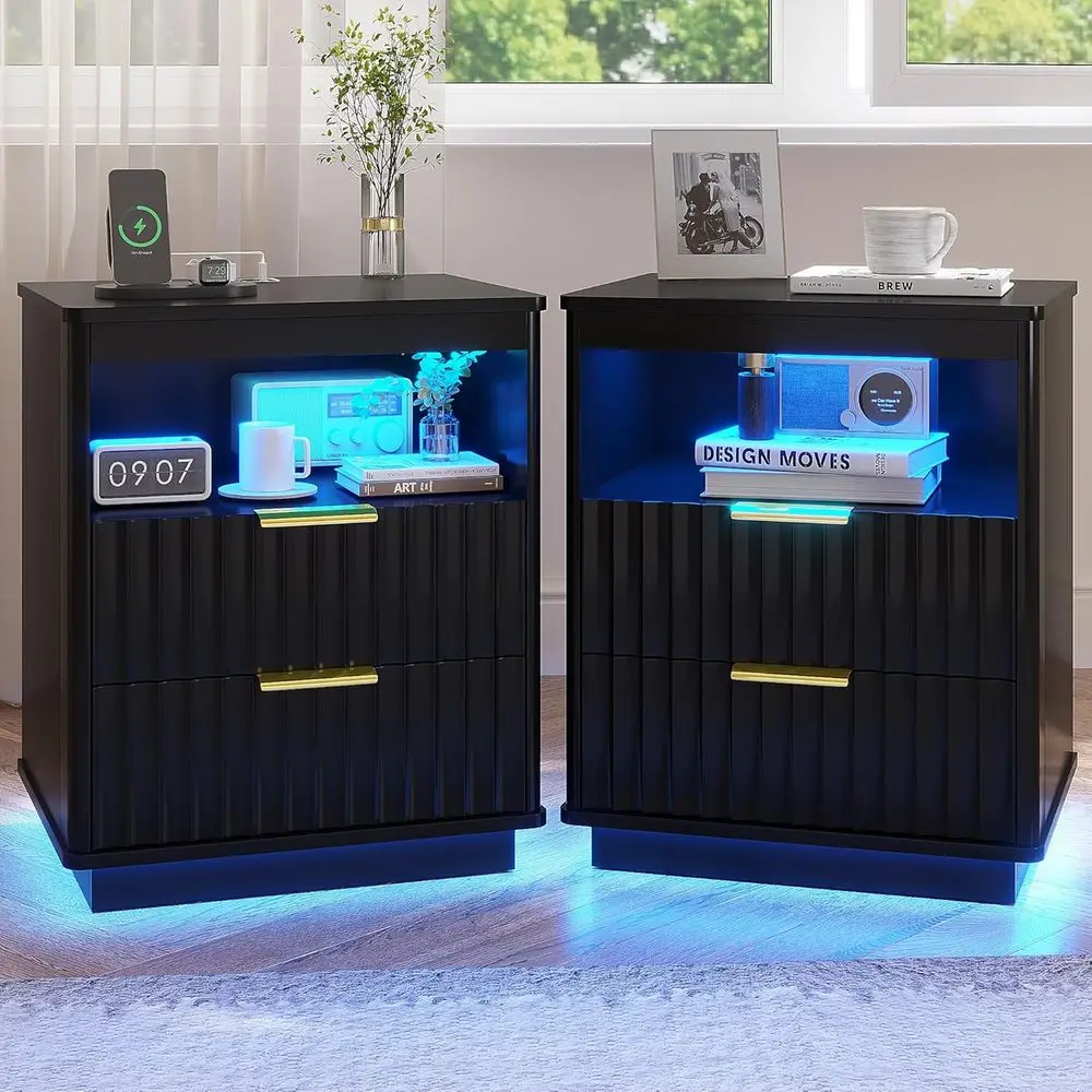 Nightstand With Cha…