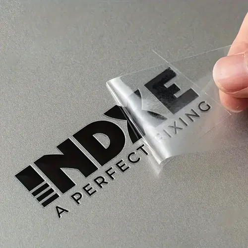 Imagen 1 del producto 100 Uds pegatina de transferencia 3D personalizada oro plata DTF UV calcomanía boda cristal personalizado elevado autoadhesivo etiquetas impermeables