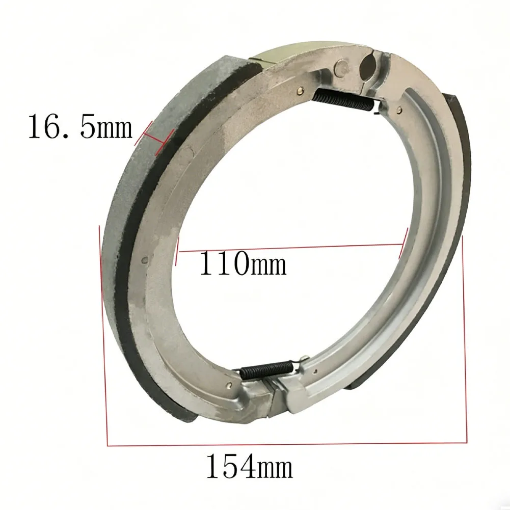 Ring Machining Brake Block for 2#3#4# Milling Machine Brake Pad Replacement Part with 16.5mm Thickness and Standard Dimensions