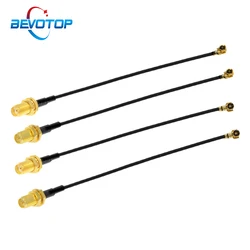 1pcs  Cable uFL/u.FL//-1/ -4 4 Female to SMA Female WIFI Antenna RF Cable RG1.13/0.81mm Pigtail Extension