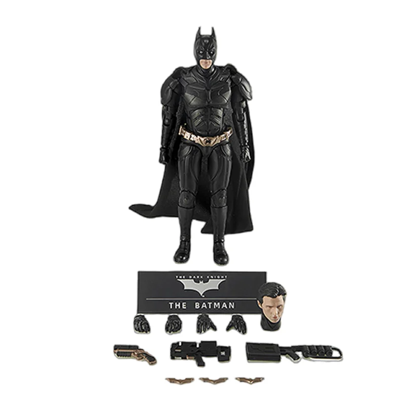 Batman: The Dark Knight Action Figure 1:12 Trilogy Assembly Model Series Bat Signal Battle Suit Action Figures Kids Verjaardagscadeau