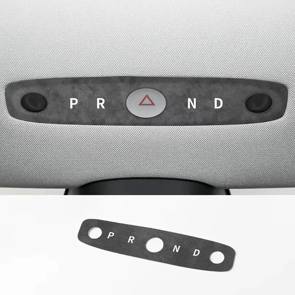 

Alcantara Car Reading Light Panel Ultra-thin DIY Reading Light Sticker Suede for Model 3 Y Highland Juniper 2021-2025
