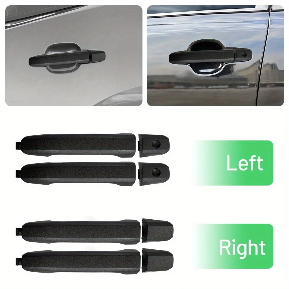 Per Chevy Silverado GMC Sierra 1500 2500 2014-2019 4 pezzi maniglie per porte esterne