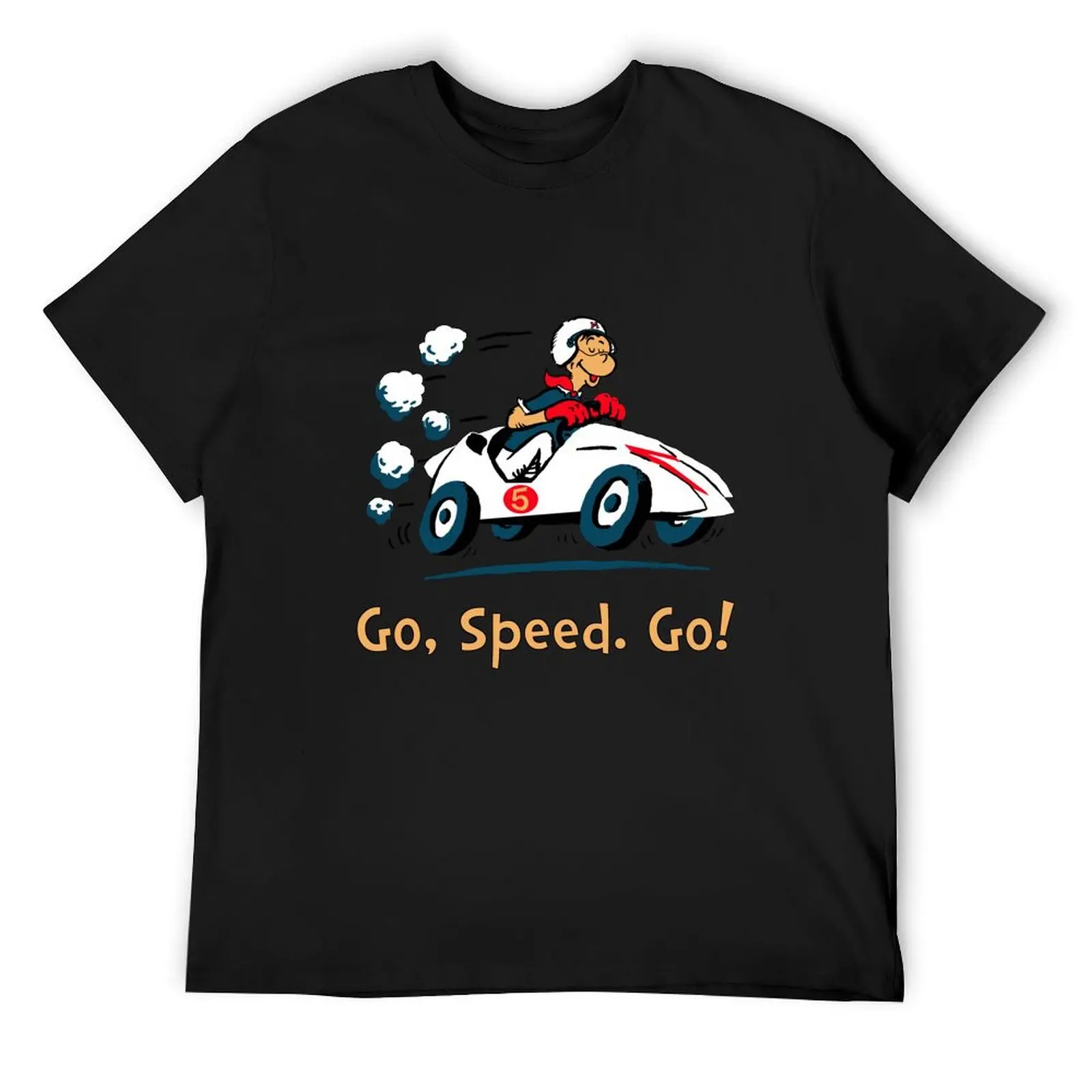 

Go, Speed. Go! T-Shirt anime figures funny shirt cotton cotton graphic tees vintage anime shirt mens t shirts pack