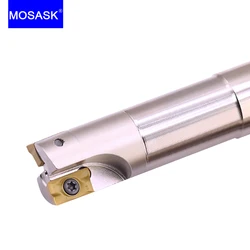 Концевая фреза для токарного станка MOSASK BAP300R BAP300, твердосплавная вставка APMT 1135, с прямым углом, 20 мм 25 мм, для ЧПУ