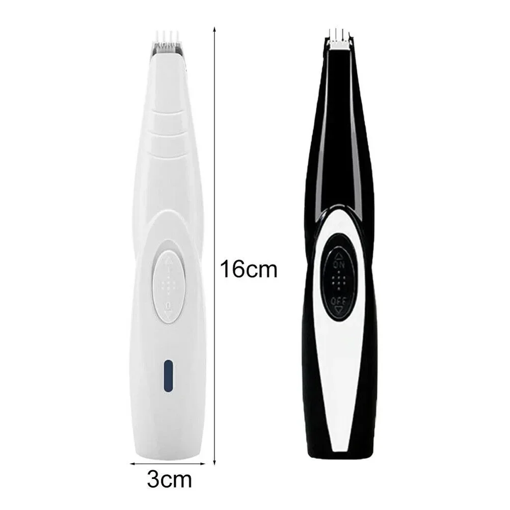 USB Rechargeable Pet Nail Hair Trimmer, Cat and Dog Grooming Tool, Electrical Shearing Cutter, Haircut, Paw Shaver Clipper