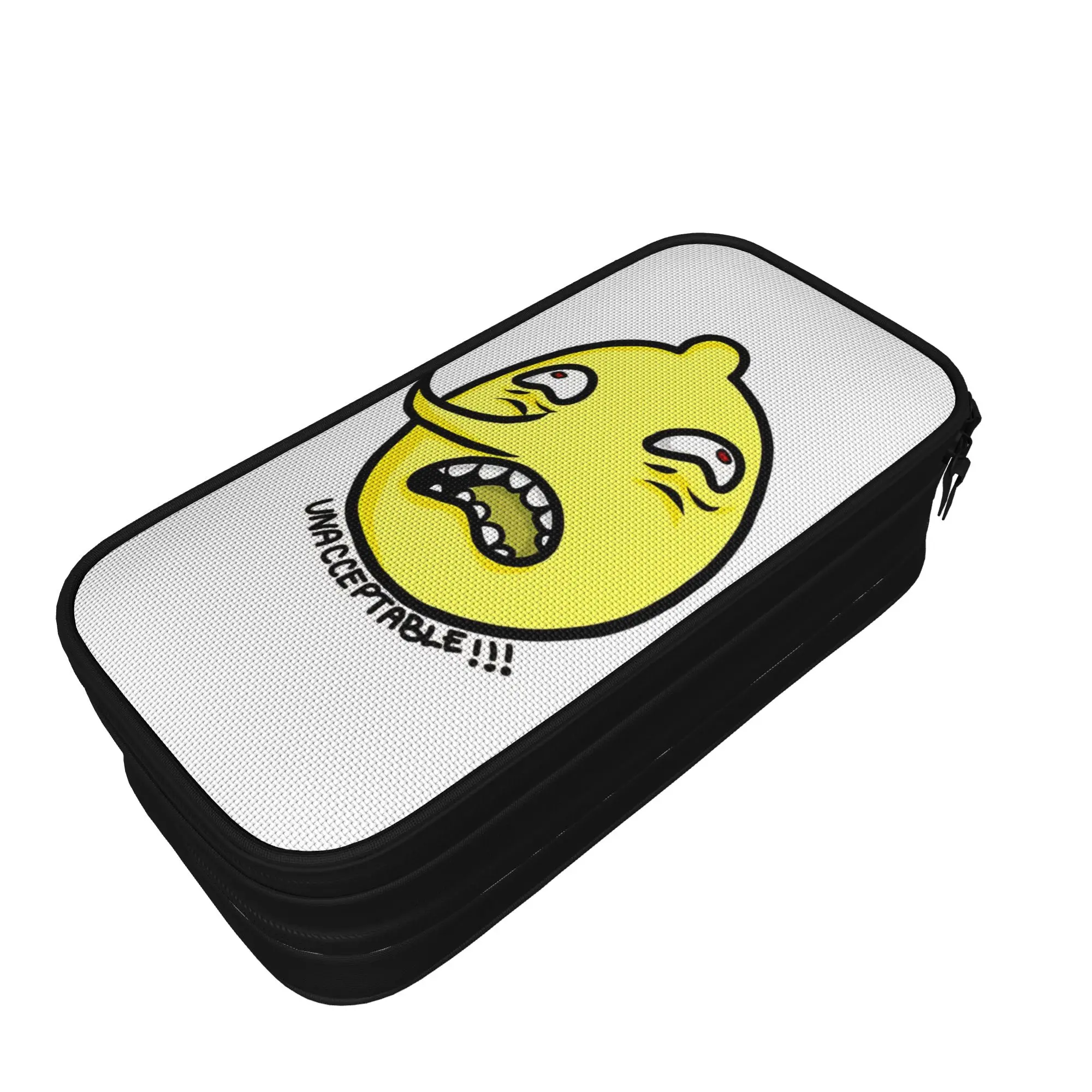 Niedliches Lemongrab Disapproves Federmäppchen für Schüler, große Aufbewahrungstaschen, Schüler, Schule, Geschenke, Zubehör