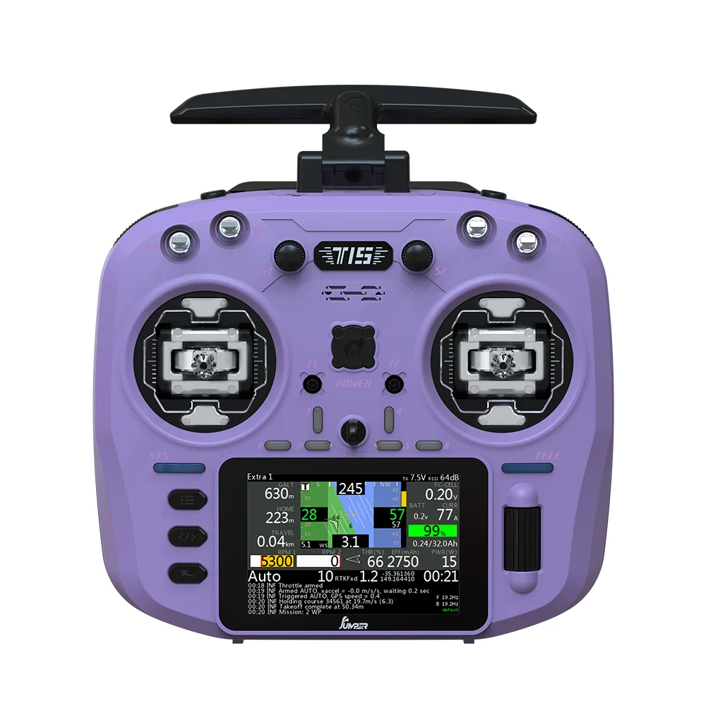 Jumper T15 Hall Sensor Color screen FPV Radio Controller EDGETX/ELRS For Long Rang RC Drone