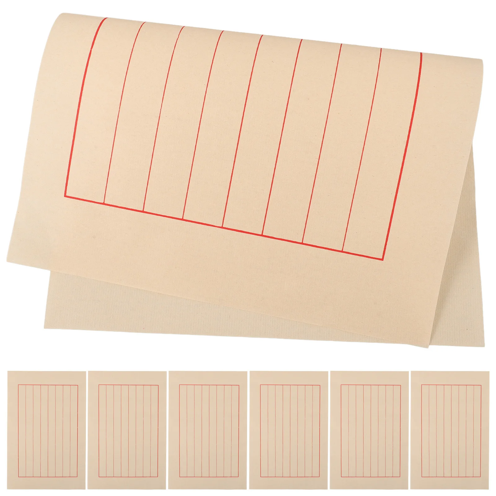 

50pcs 50 Sheets Xuan Calligraphy Practice Paper Thickened Rice Paper For Chinese Calligraphy Writing Art Supplies Handwriting