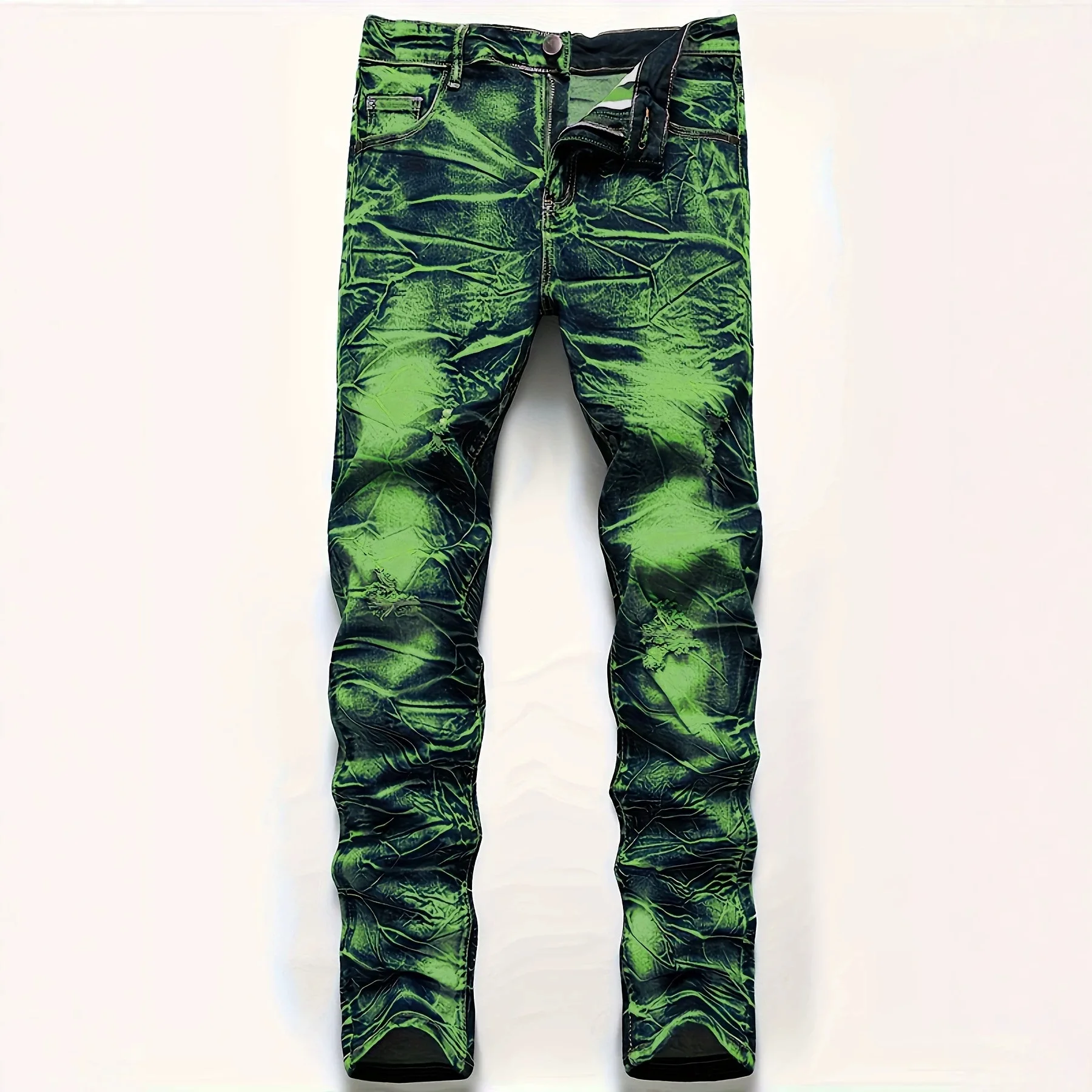 Men's Jeans Stretch Multi-Craft Denim Slim Men's Trousers