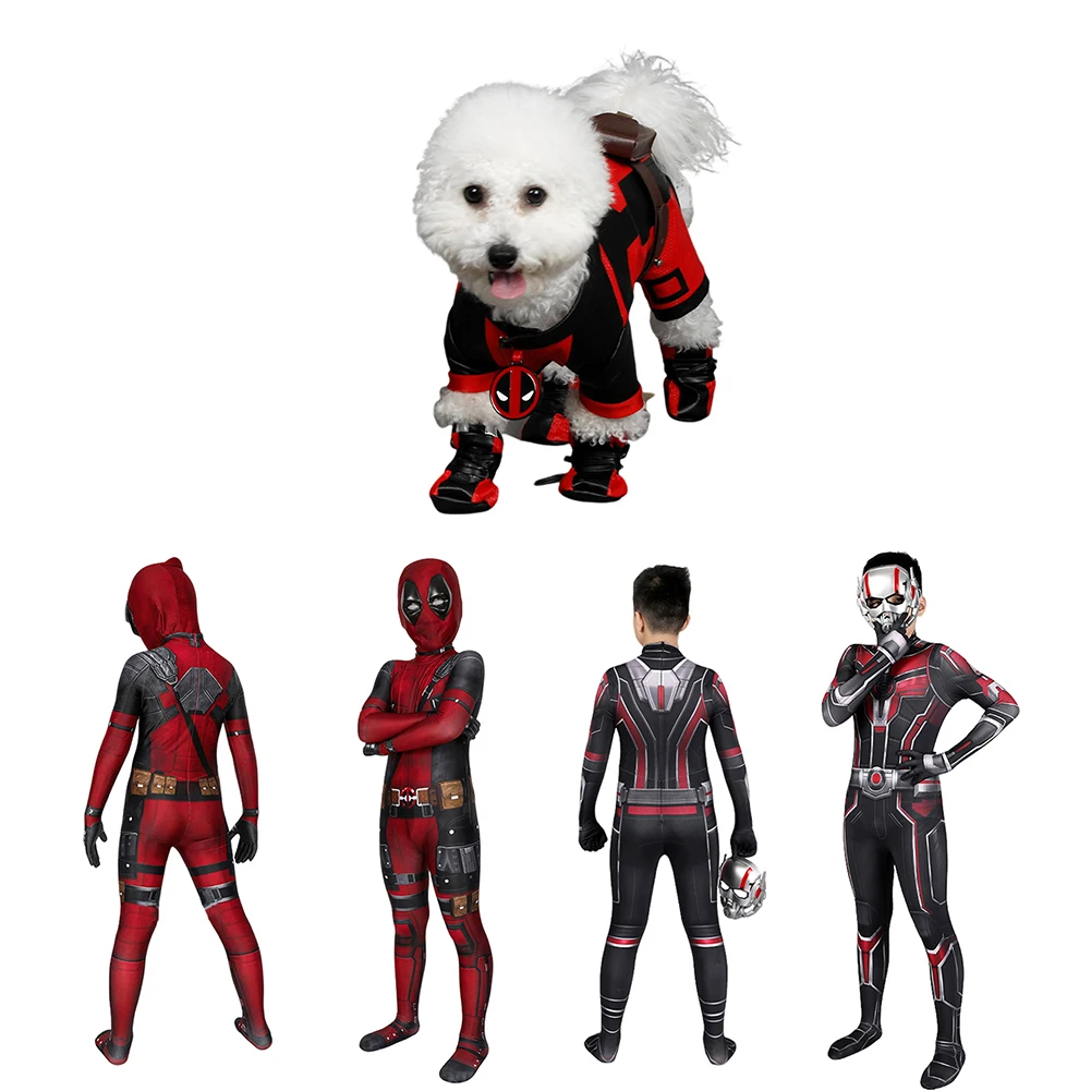 

Anime Cosplay Costume Breathable Deadpool Cosplay Costume Ant-Man Cosplay Bodysuit for Halloween Party