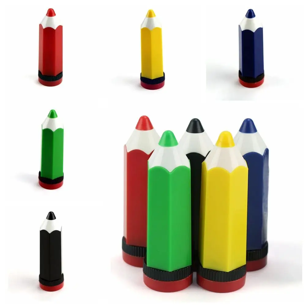 Rewards Gift Pencil-shaped Cartoon Pencil Sharpener Portable Plastic Colorful Pencil Sharpener Funny Durable Kids