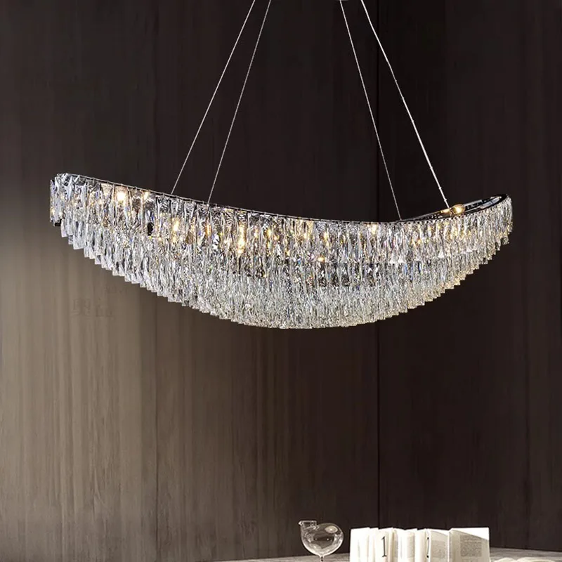 home decorationPendant lights, luxury crystal living room chandelier, bedroom Pendant lamp, ceiling light, indoor lighting