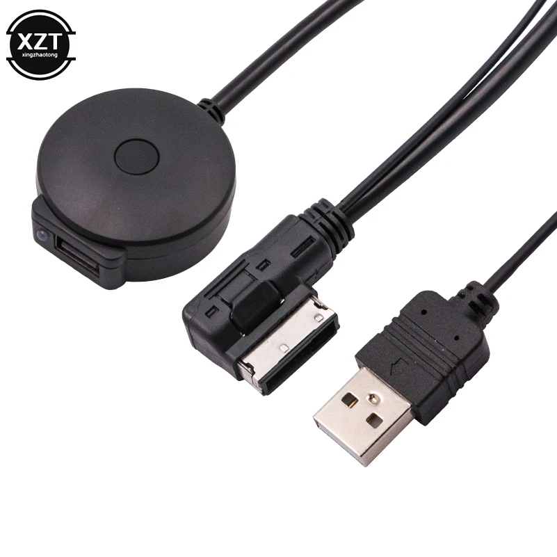 Media In AMI MDI Audio Aux USB Female Bluetooth Adapter for MMI 2G VW Audi A4 A6 Q5 Q7 